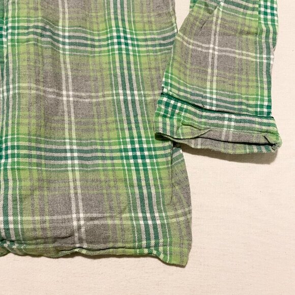 La Senza Candy Plaid Pajama Button Up Top Womens Size Small - Picture 12 of 16